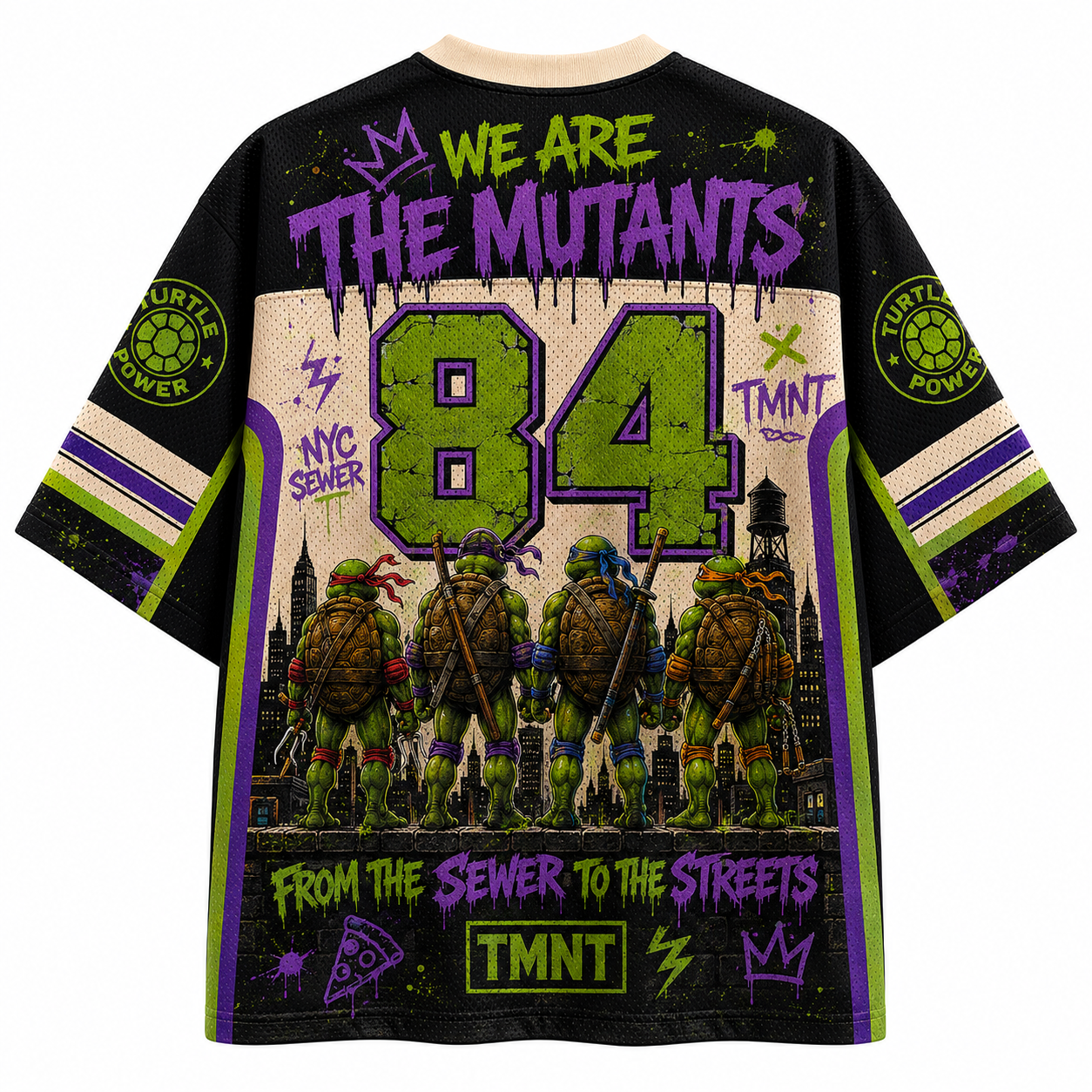 MUTANT MAYHEM STREET Jersey T‑Shirt