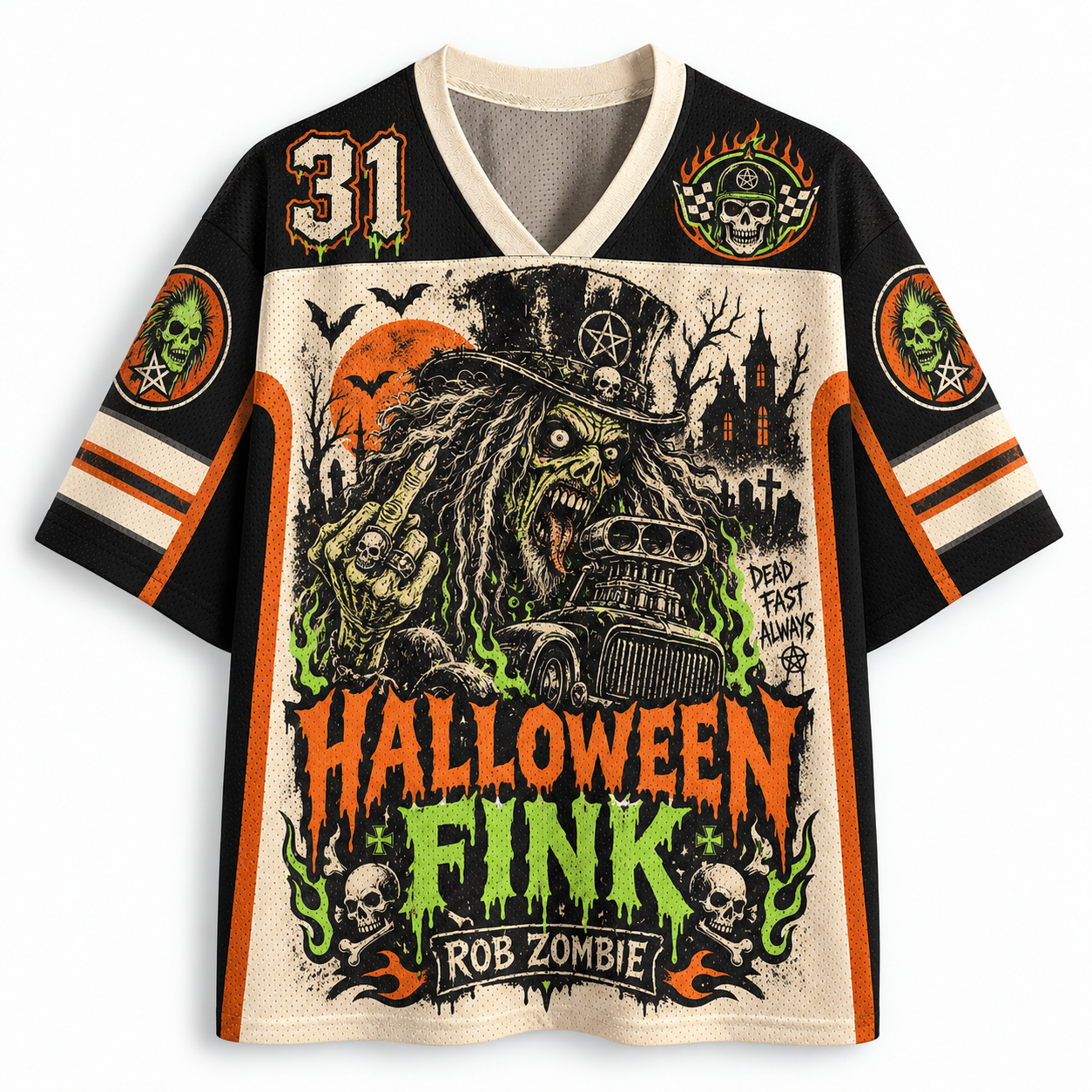 HALLOWEEN FINK Jersey Shirts