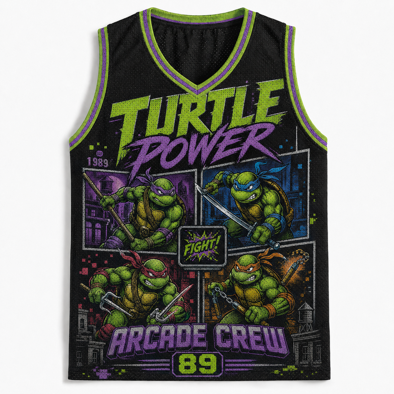 TURTLE POWER Jersey Tank 