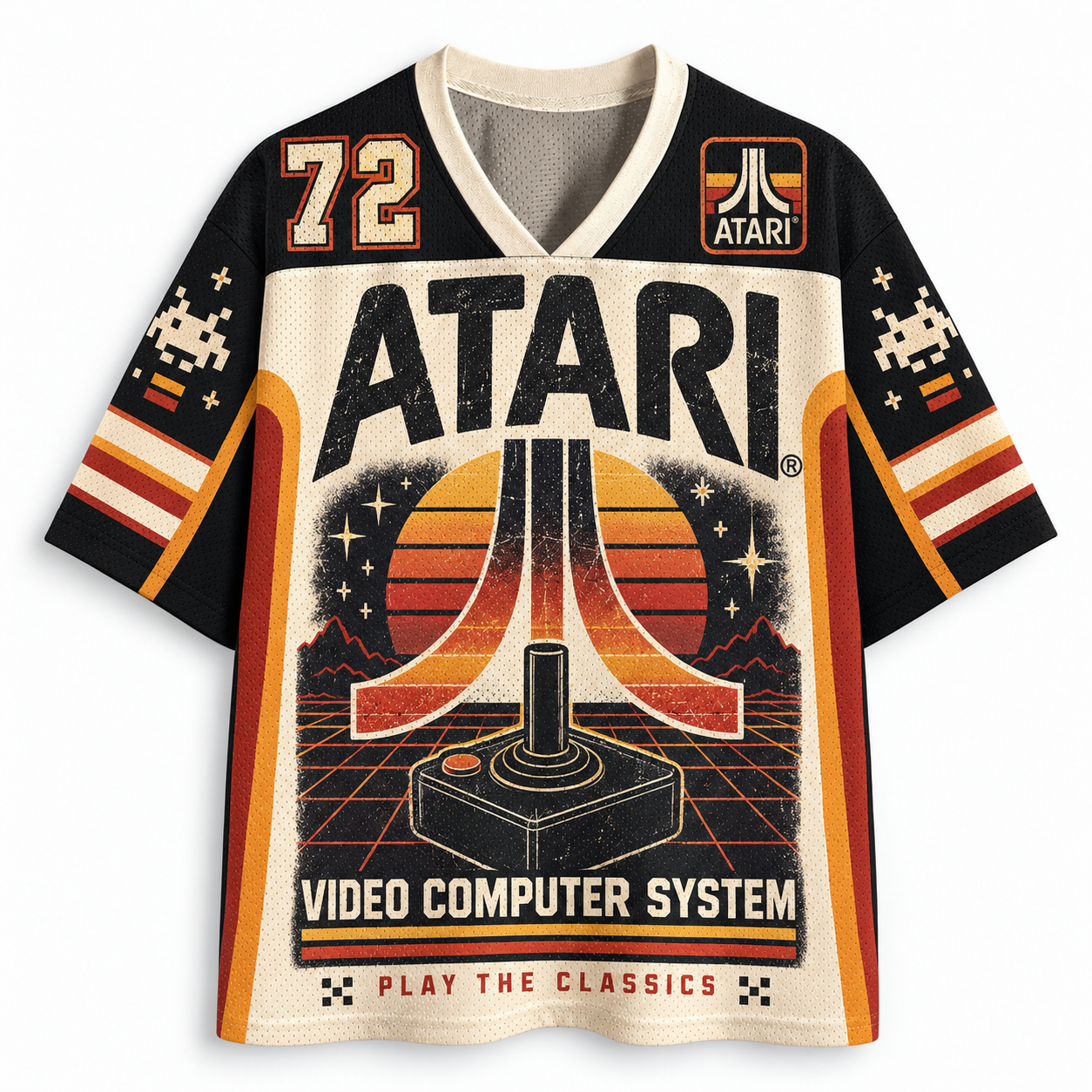 Atari Video Computer System 72 Retro Joystick Jersey Shirts