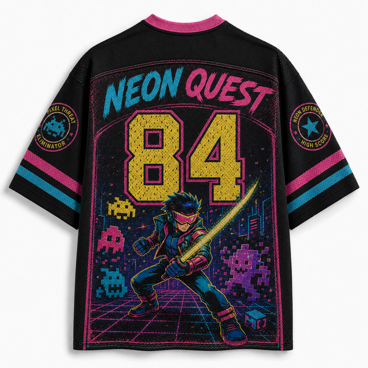 NEON QUEST  Mesh Jersey