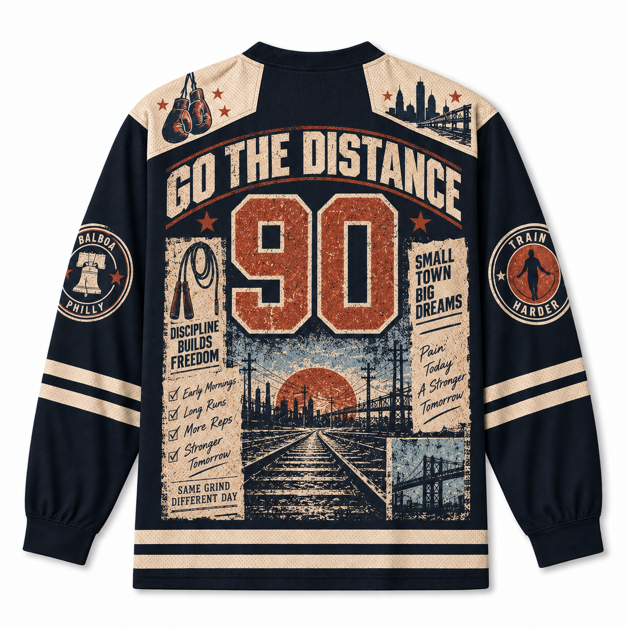 GO THE DISTANCE Jersey Shirts