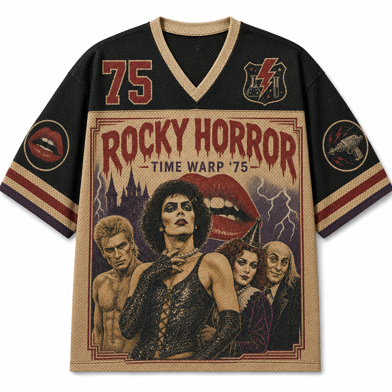 Rocky Horror Picture Show Jersey Dr Frank N Furter Time Warp Jersey