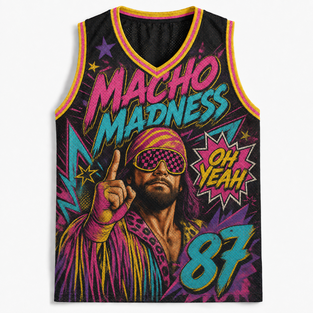 MACHO MADNESS Jersey Tank 
