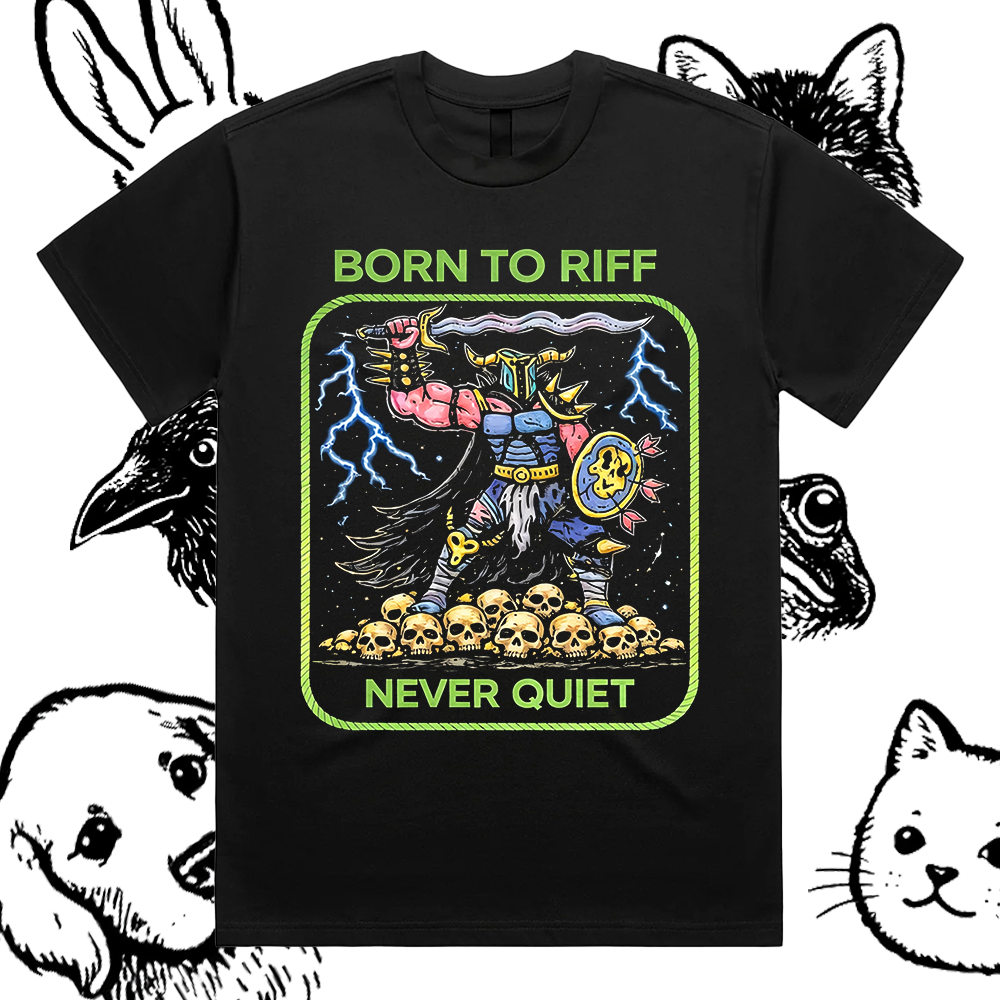 Born To Riff Heavy Metal