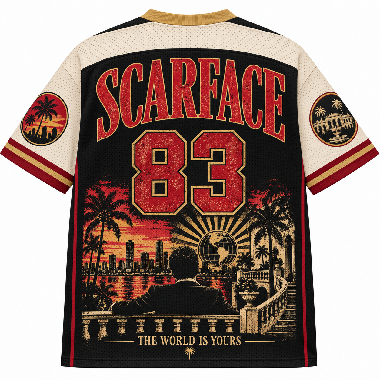 Scarface Tony Montana The World Is Yours 1983 Jersey Shirts