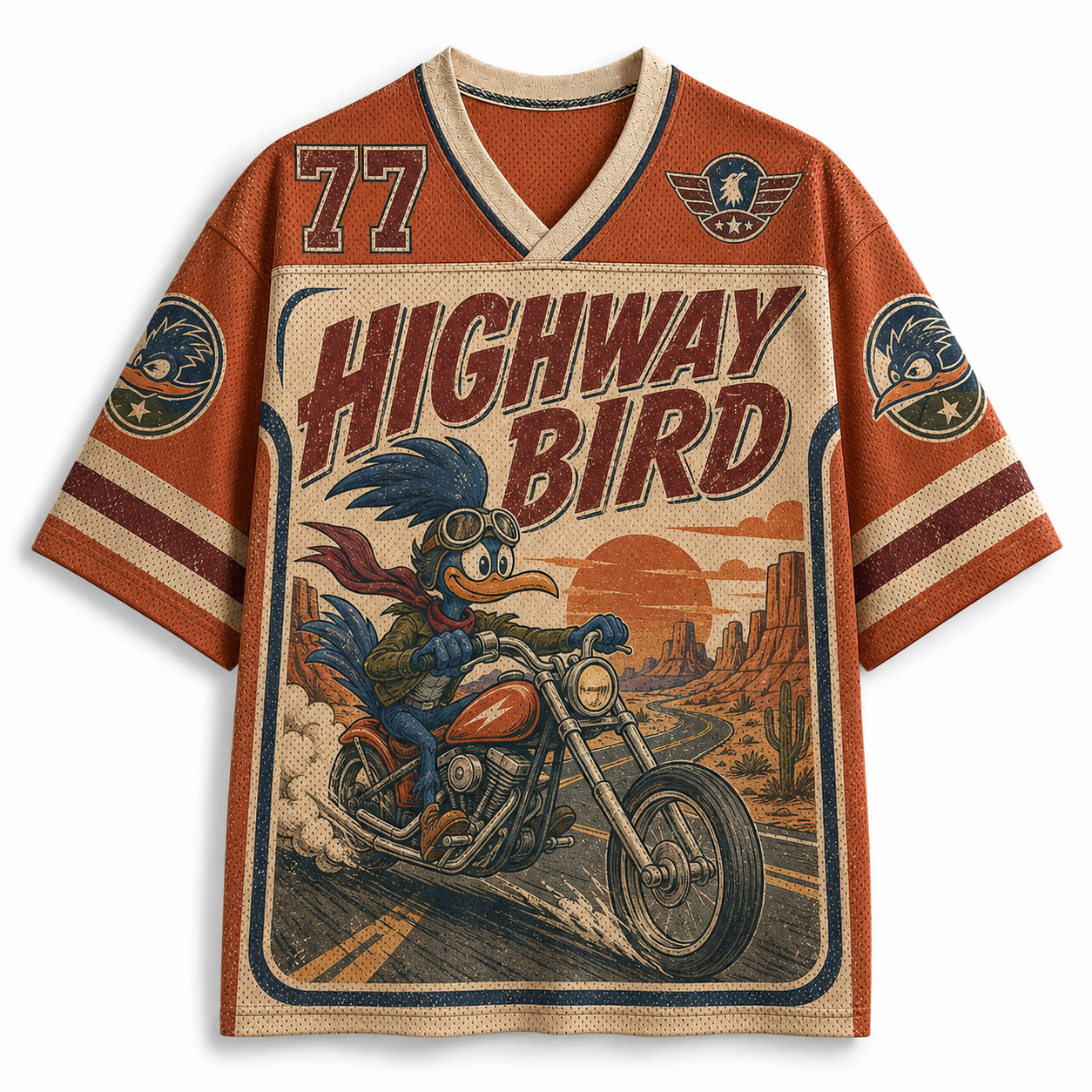 HIGHWAY BIRD Mesh Jersey