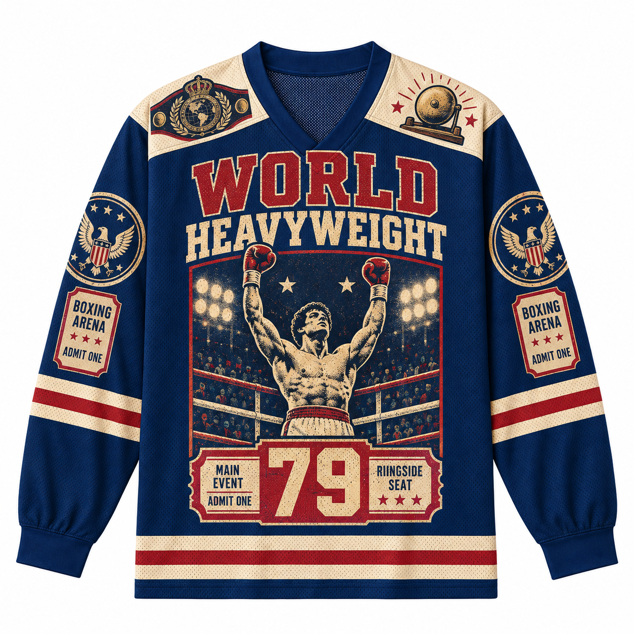 WORLD HEAVYWEIGHT Jersey Shirts