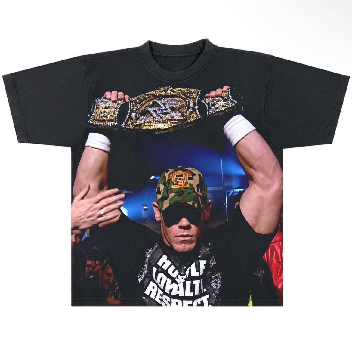 WWE legend John Cena wrestling cotton t-shirt