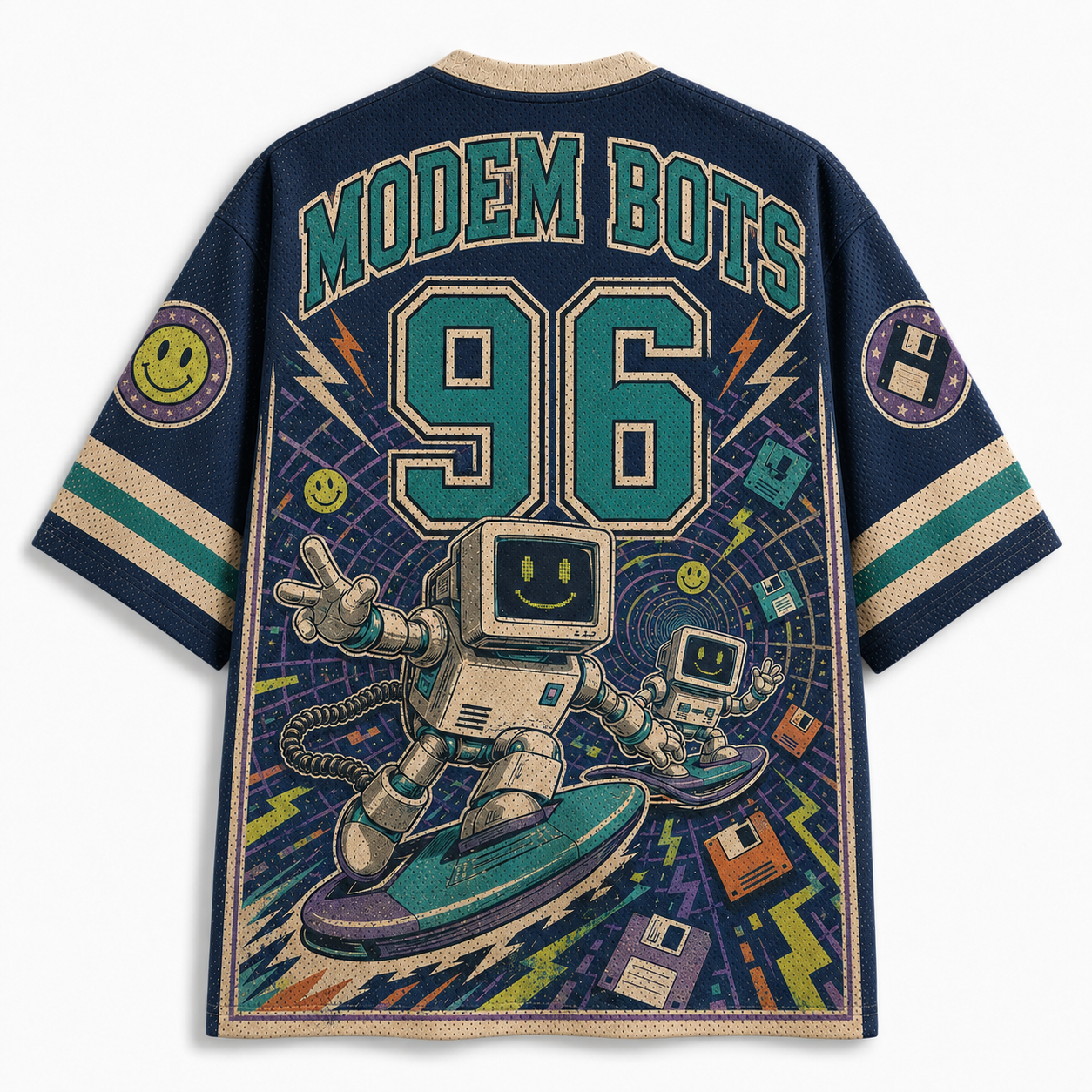 MODEM BOTS  Mesh Jersey