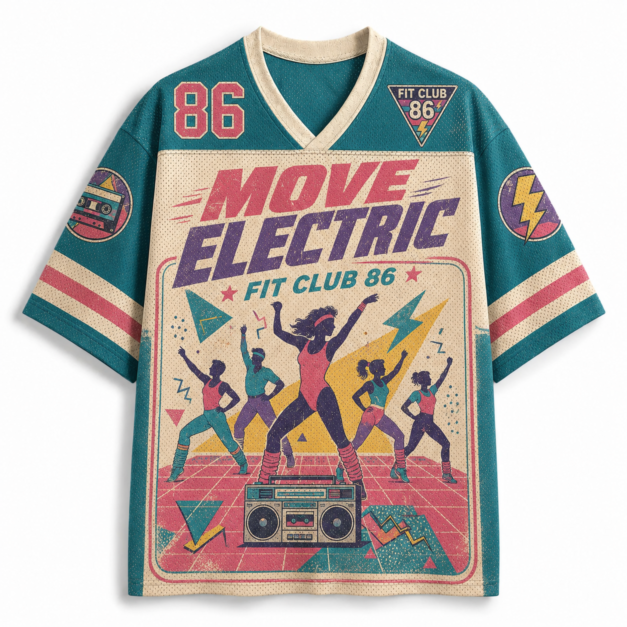 MOVE ELECTRIC Mesh Jersey