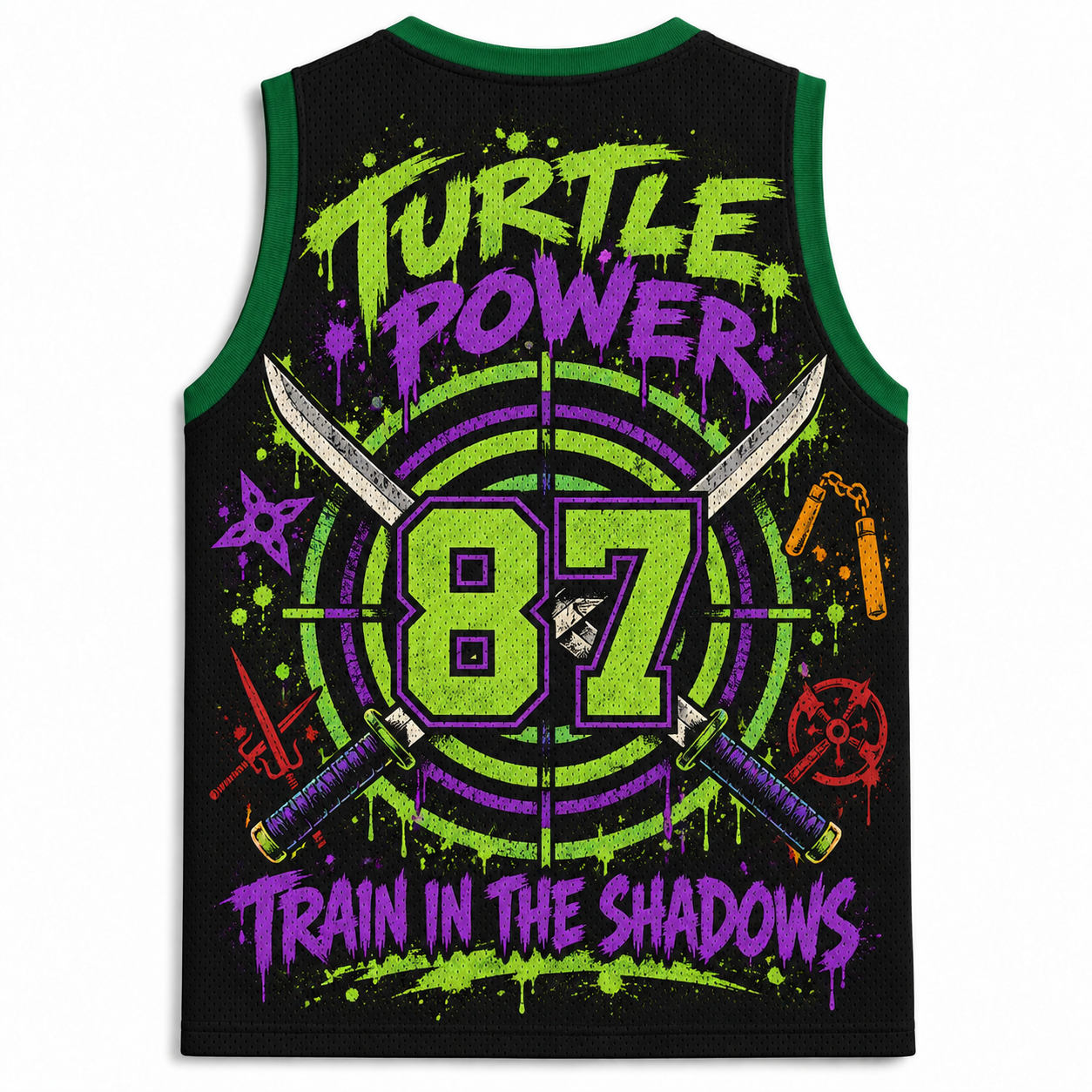 TURTLE POWER Jersey Tank 