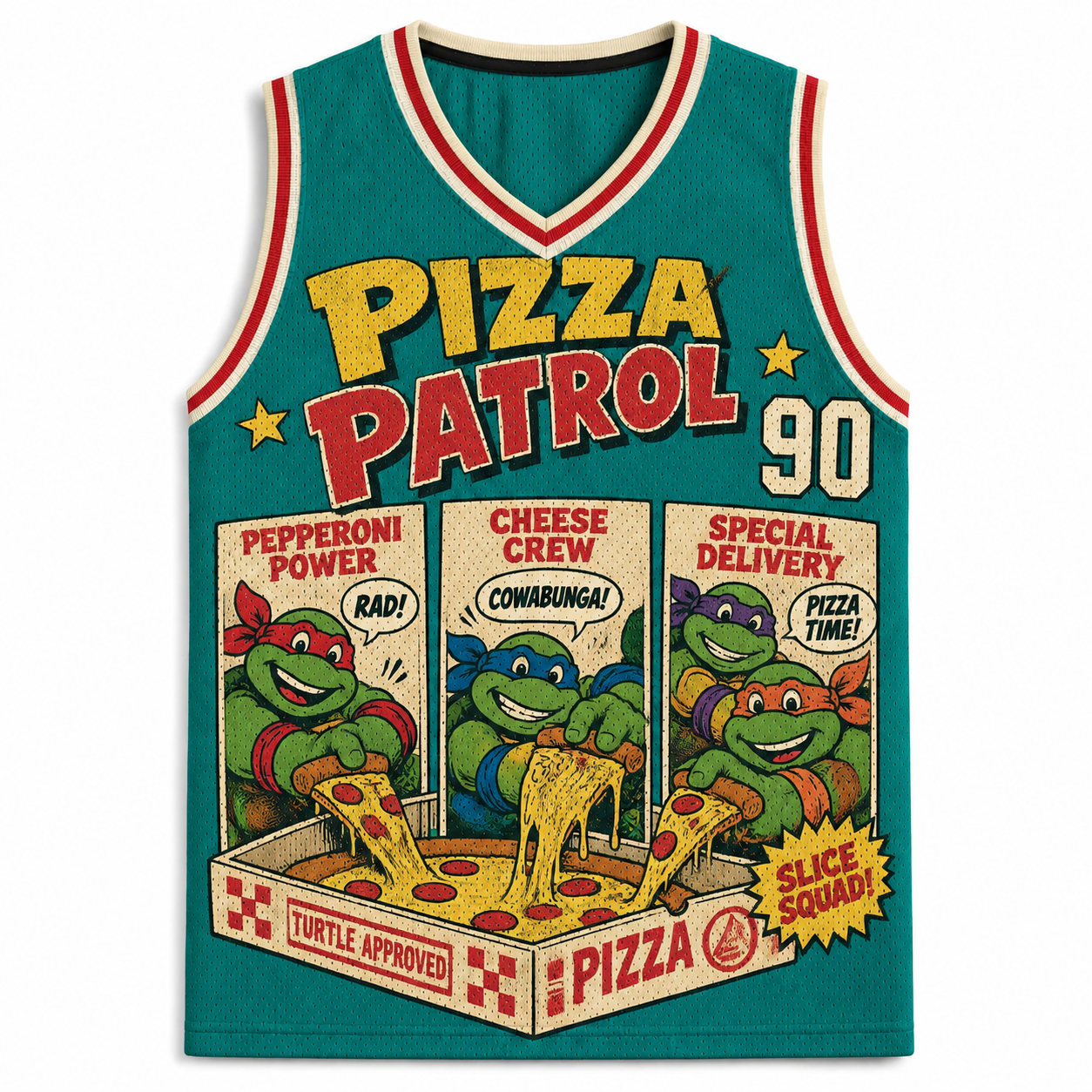 PIZZA PATROL Jersey Tank 