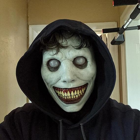 Halloween Mask Smiling Demons Horror Mask（Luminous）