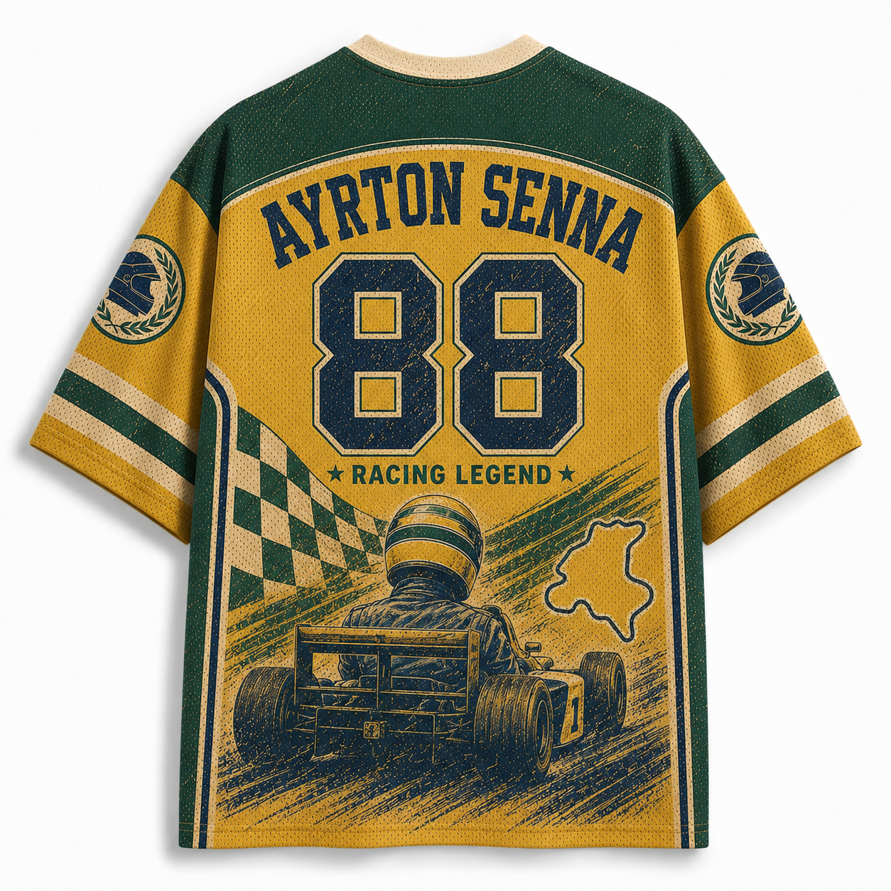 AYRTON SENNA 88 Jersey Shirts