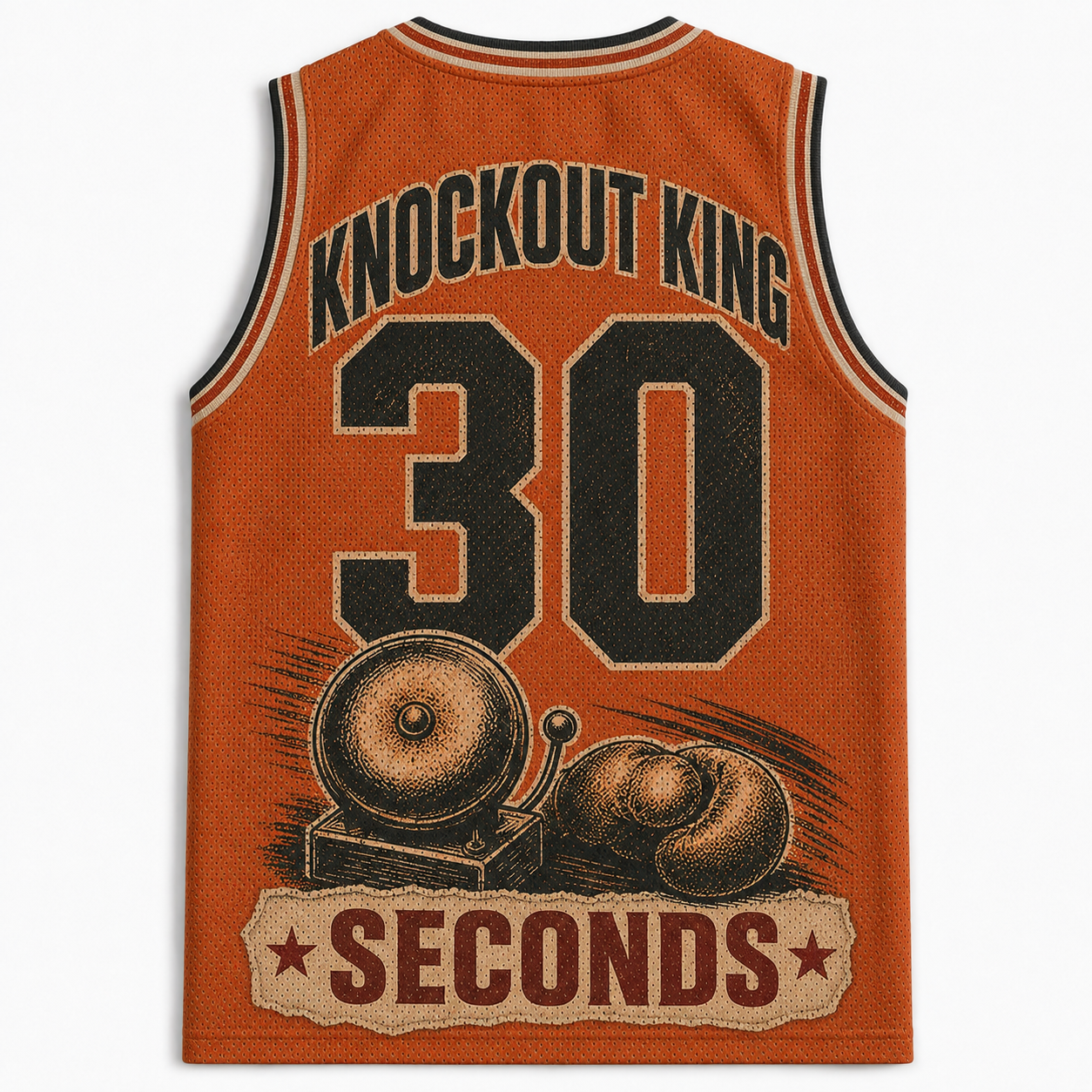 Iron Mike Tyson 1986 Boxing Graphic Jersey Tank 
