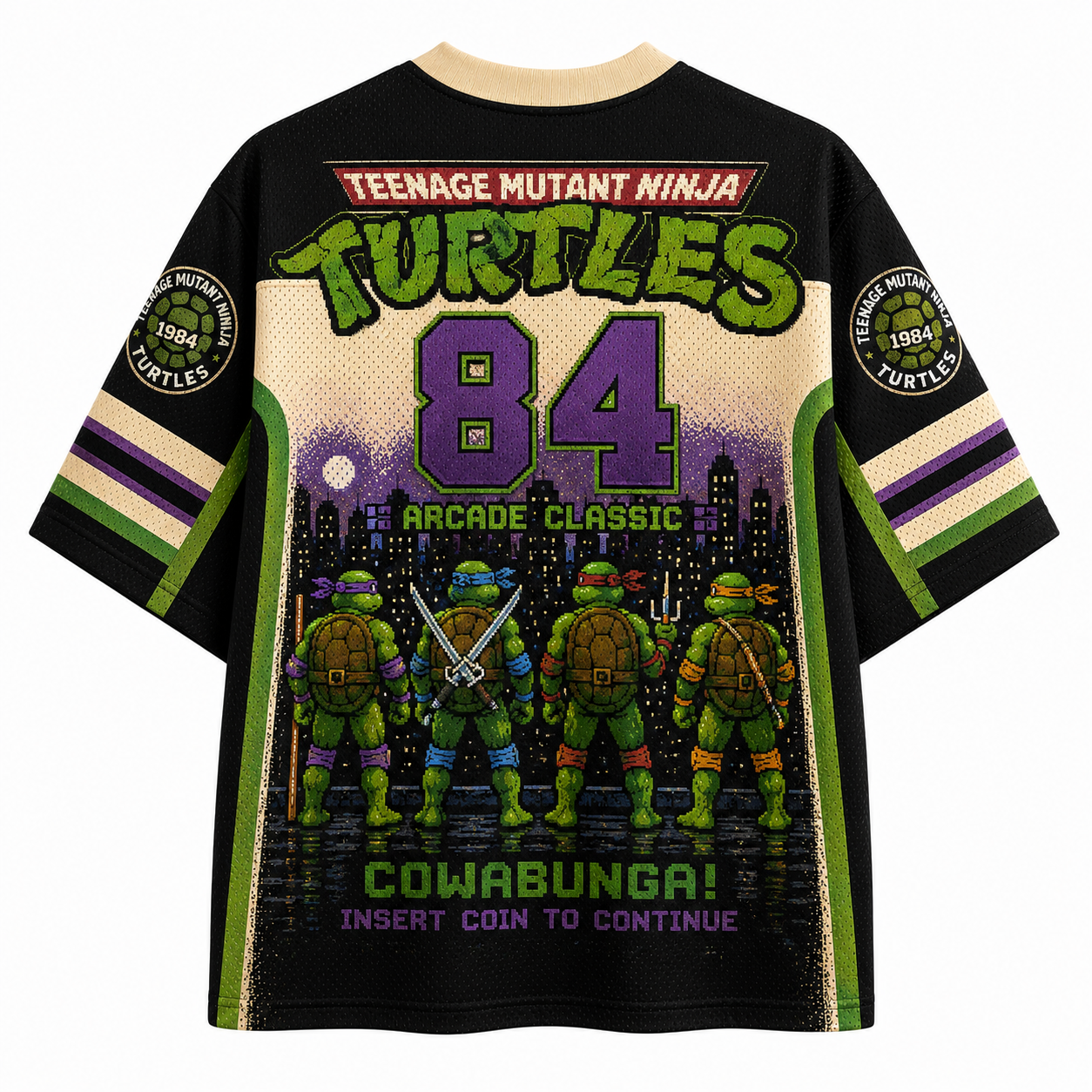 TEENAGE MUTANT NINJA TURTLES Jersey T‑Shirt