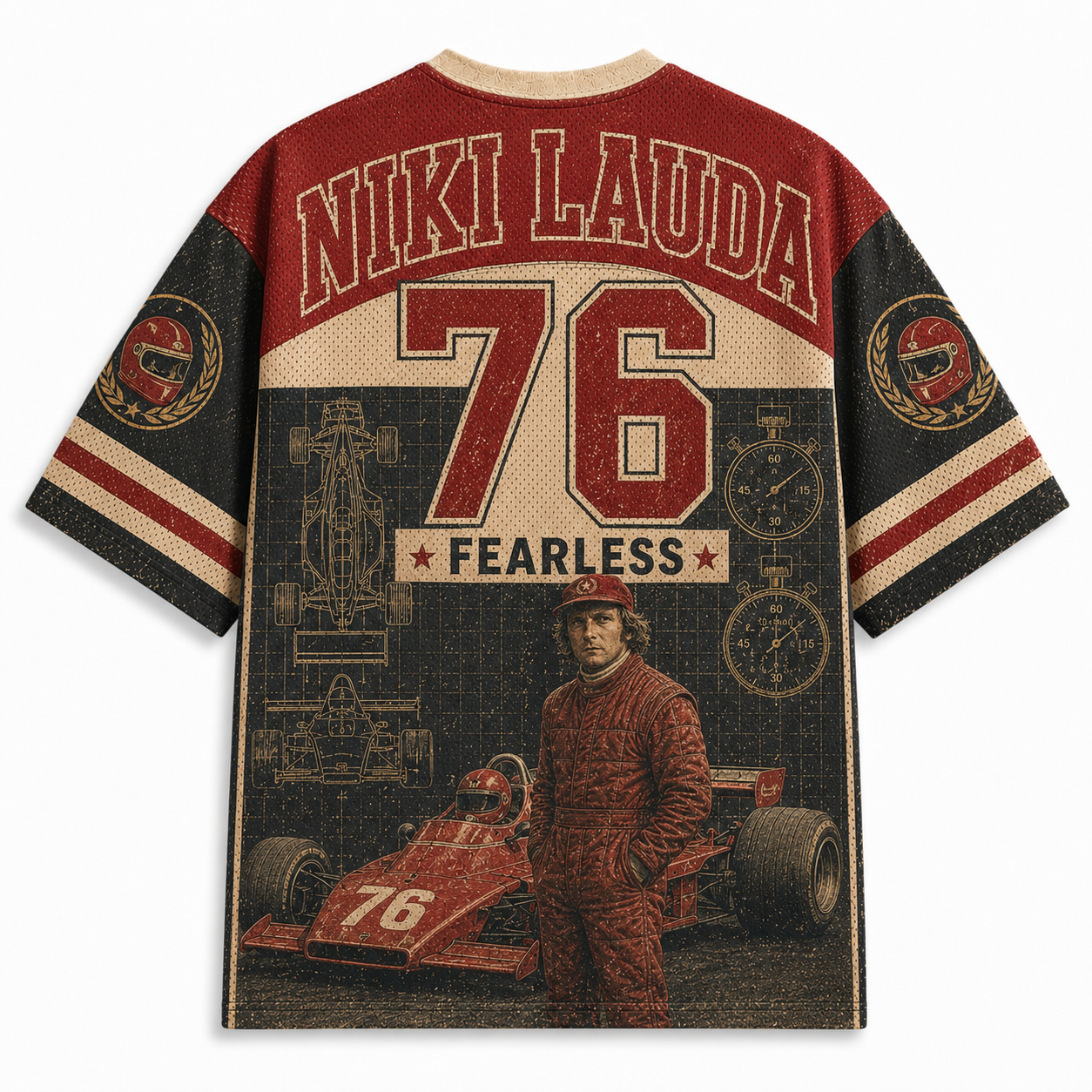 NIKI LAUDA 76 Jersey Shirts