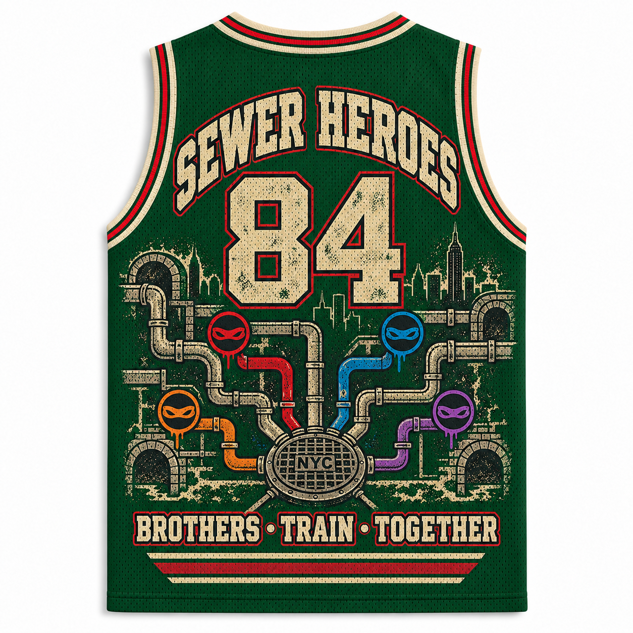 SEWER HEROES Jersey Tank 