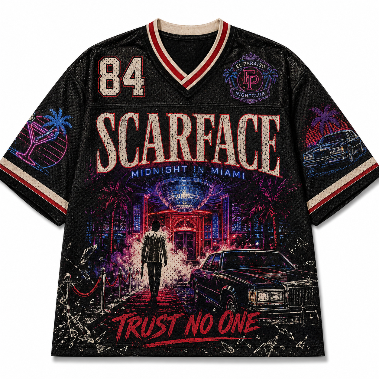 MIDNIGHT IN MIAMI  Mesh Jersey