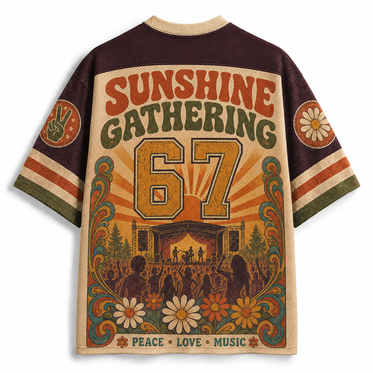 SUNSHINE GATHERING Mesh Jersey