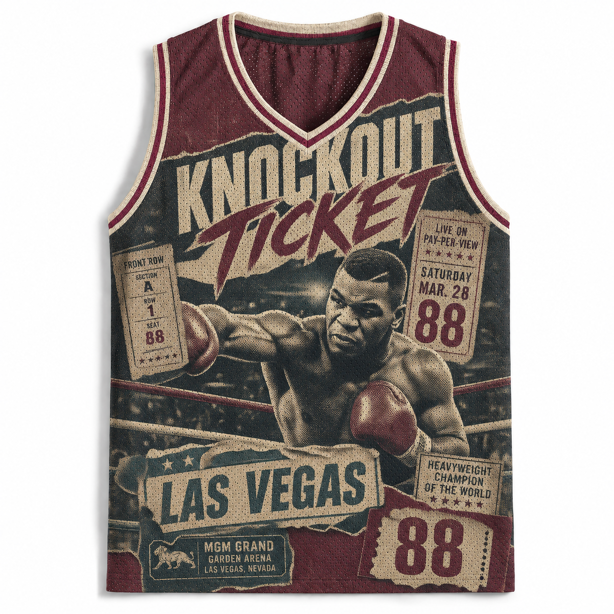 KNOCKOUT TICKET Jersey Tank 