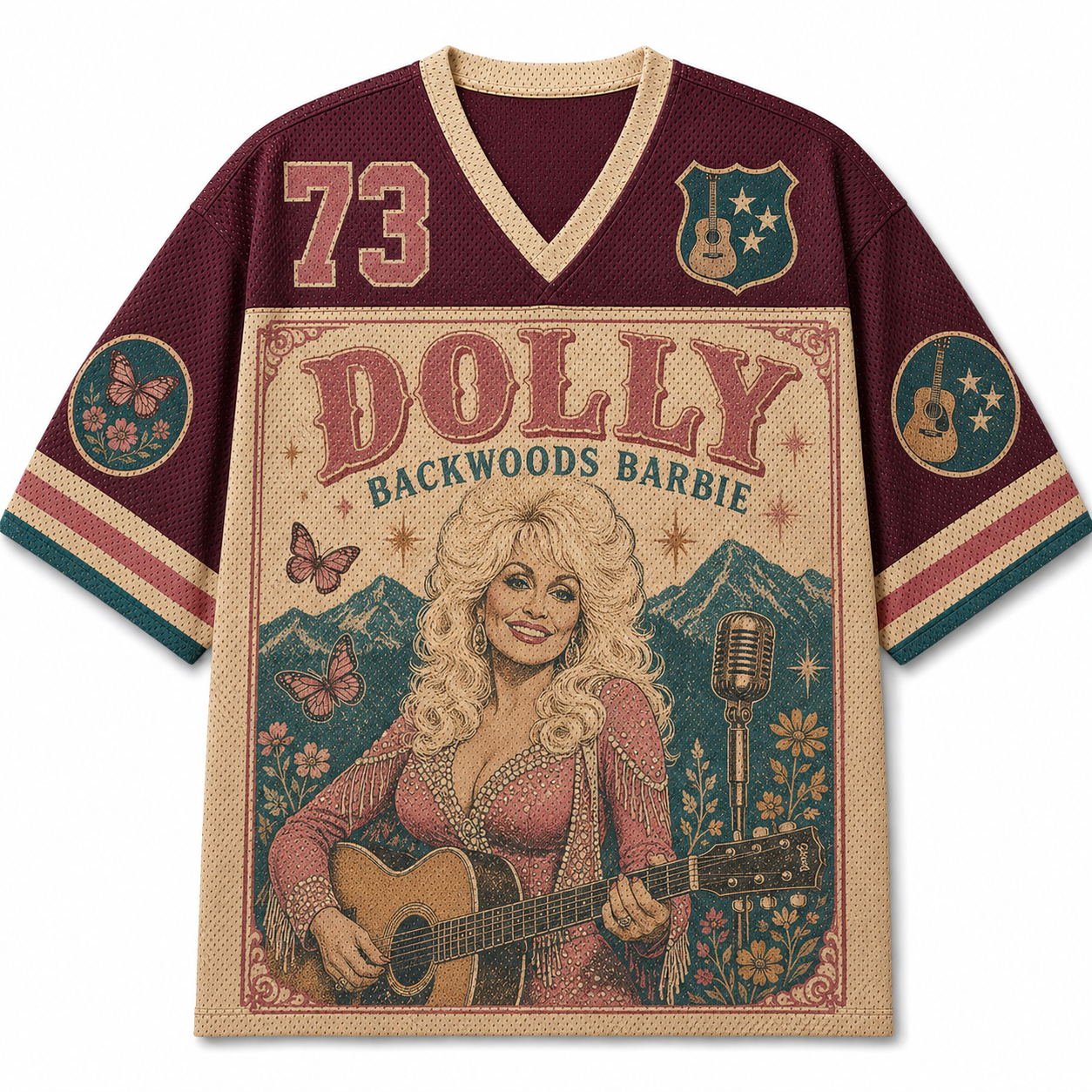 Dolly Parton "Backwoods Barbie" 1973 Jersey
