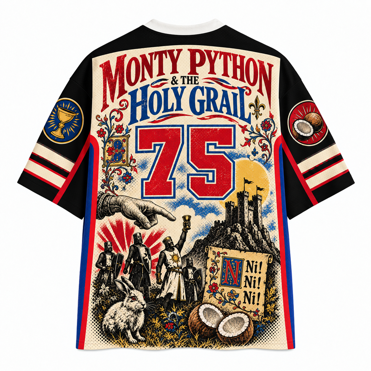 Monty Python and the Holy Grail "Just a Flesh Wound"  Jersey