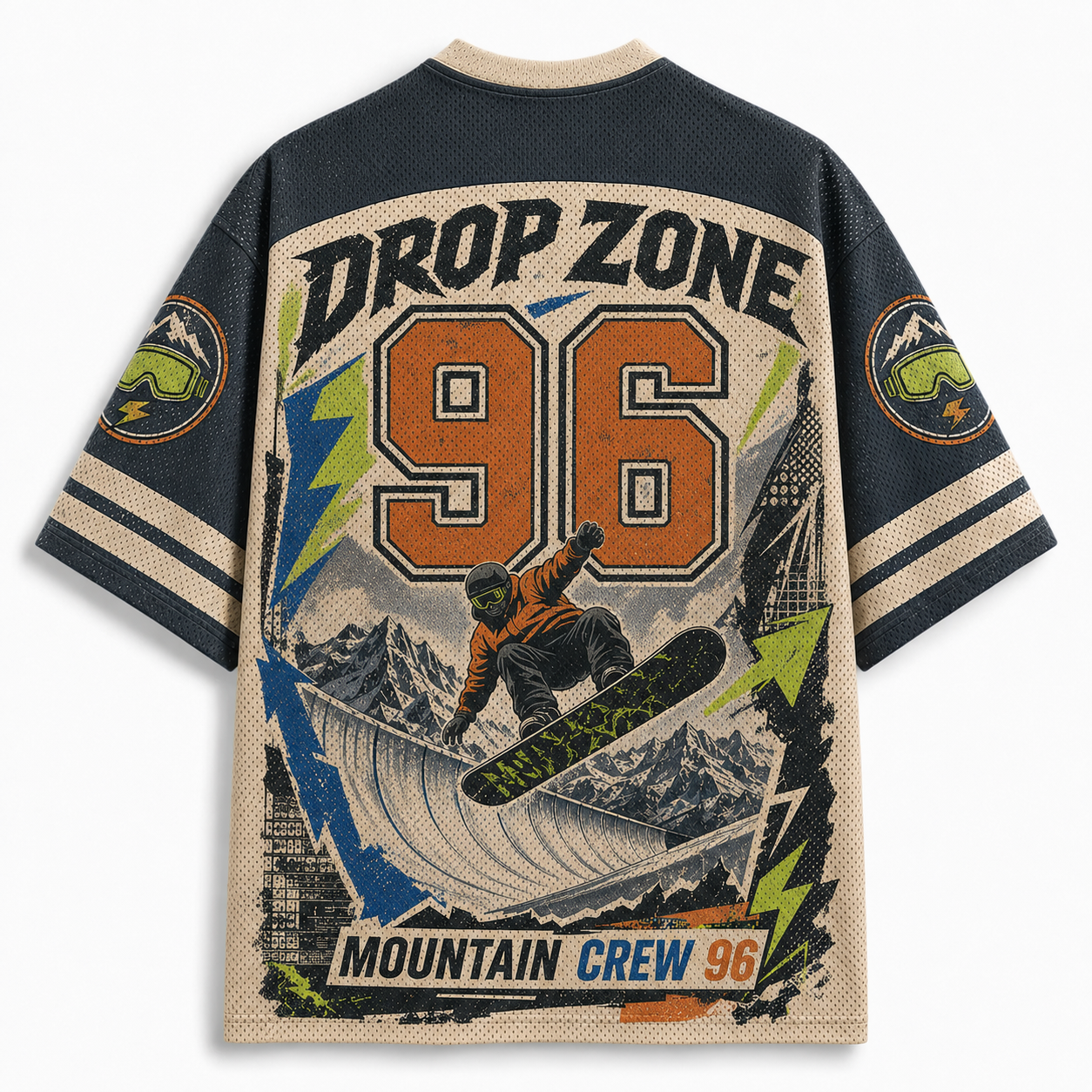 Extreme Sports Snowboarding Jersey