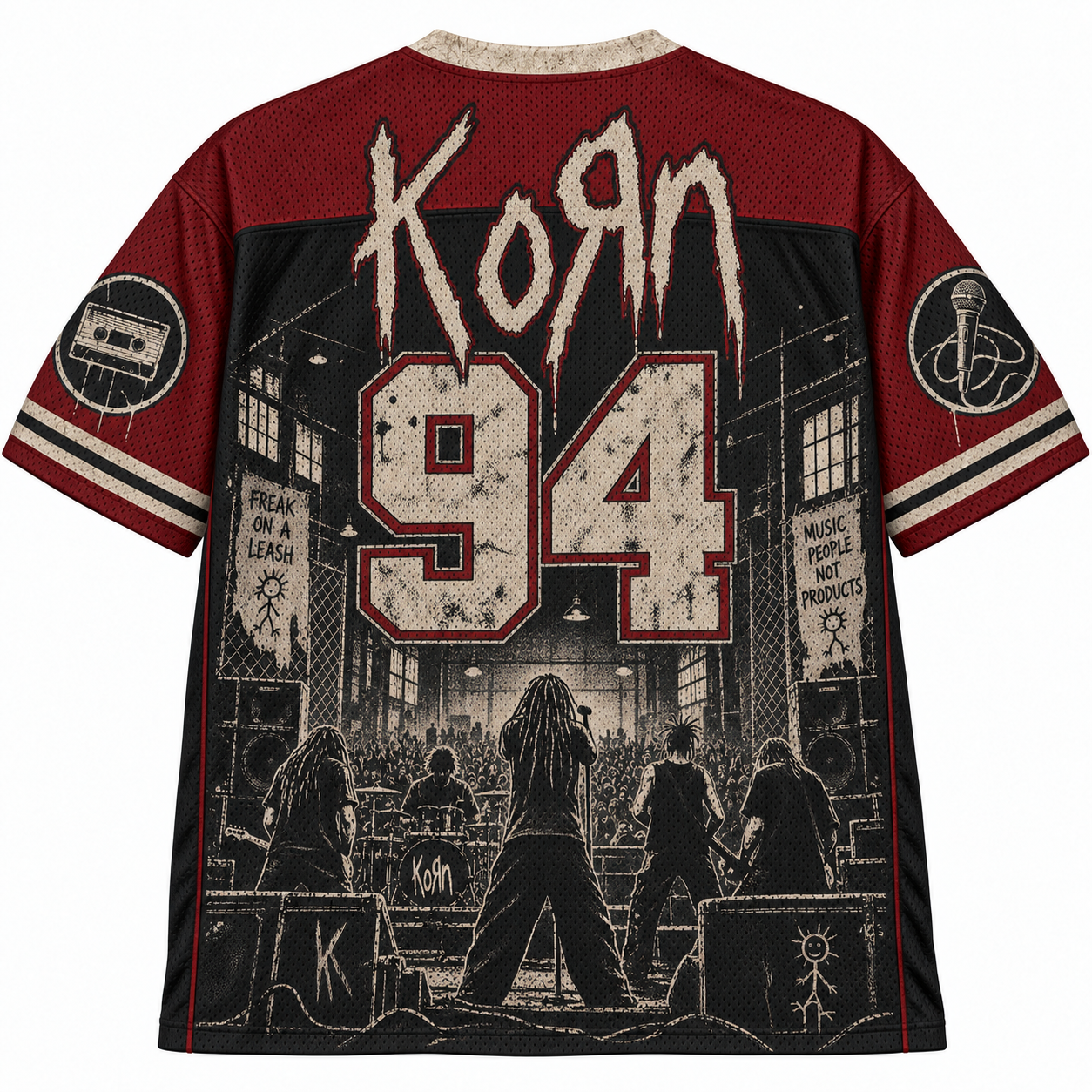 Korn 94 Debut Album Blind Nu-Metal Era Jersey Shirts