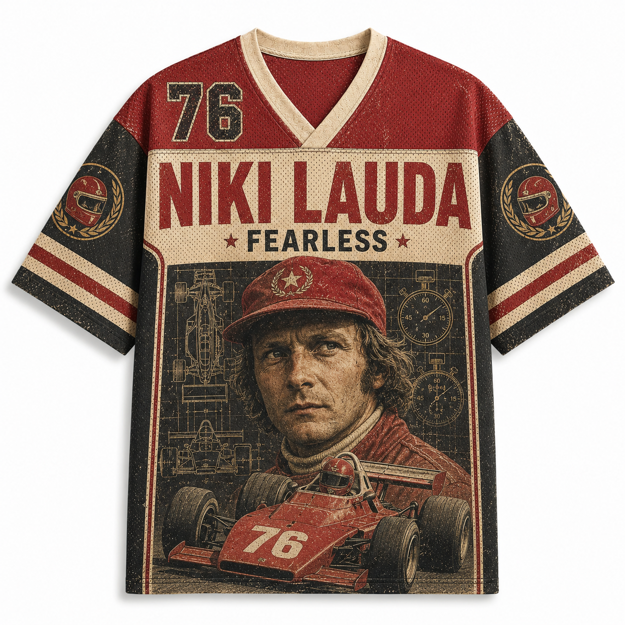 NIKI LAUDA 76 Jersey Shirts