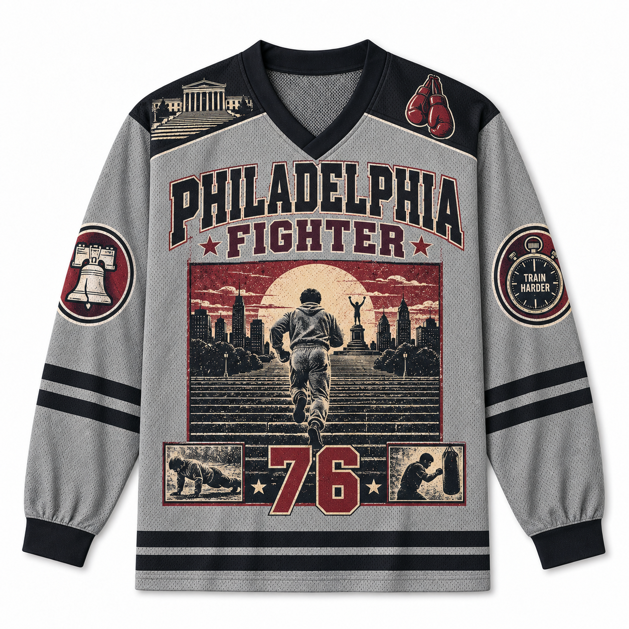 PHILADELPHIA FIGHTER Jersey Shirts