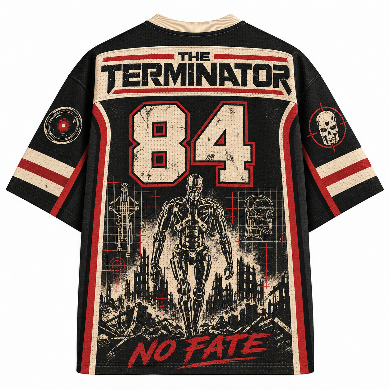 The Terminator I'll Be Back T-800 Mesh Jersey
