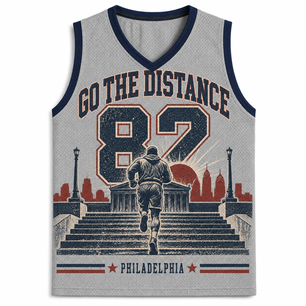GO THE DISTANCE Jersey Tank 
