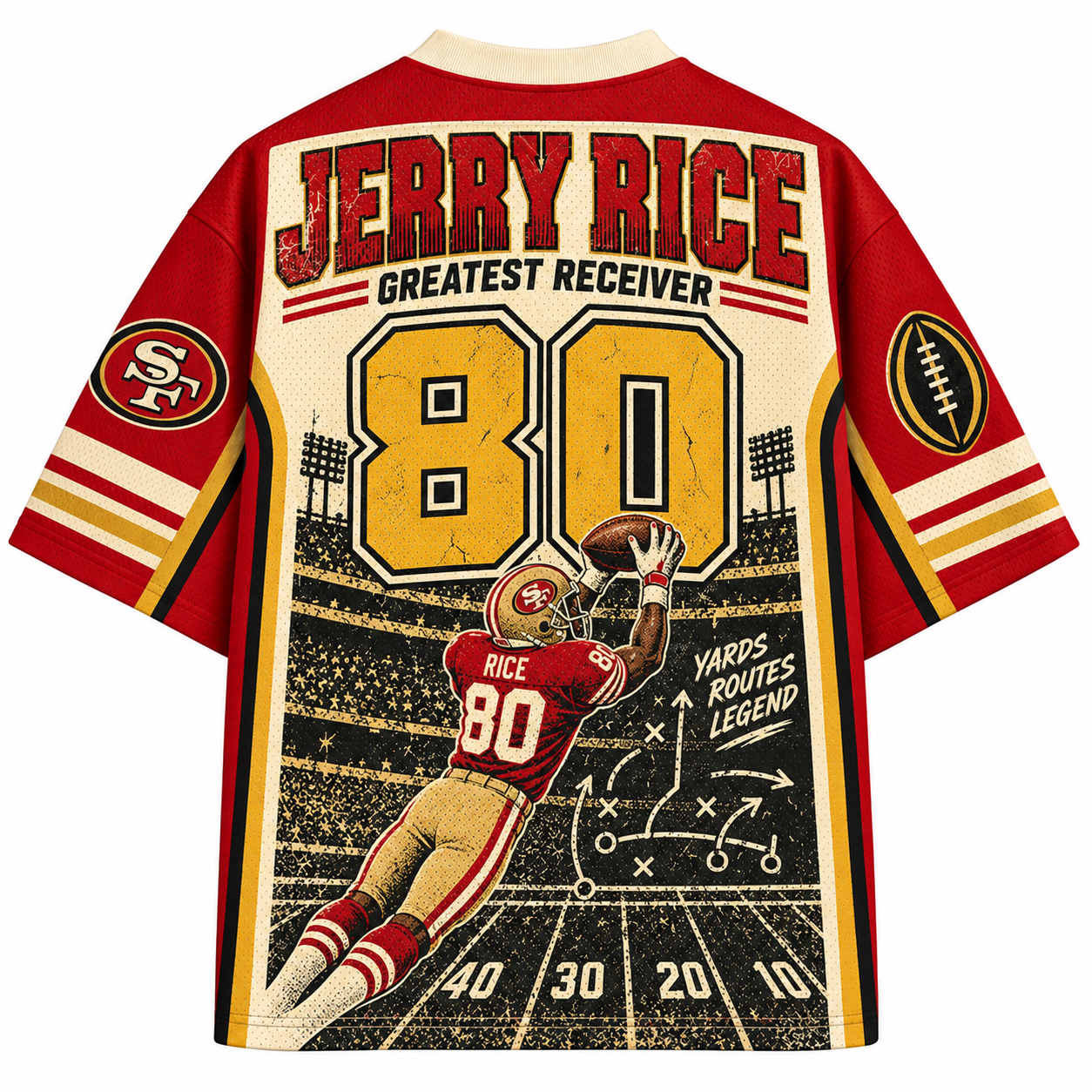 Jerry Rice "Greatest Receiver" San Francisco 49ers Jersey