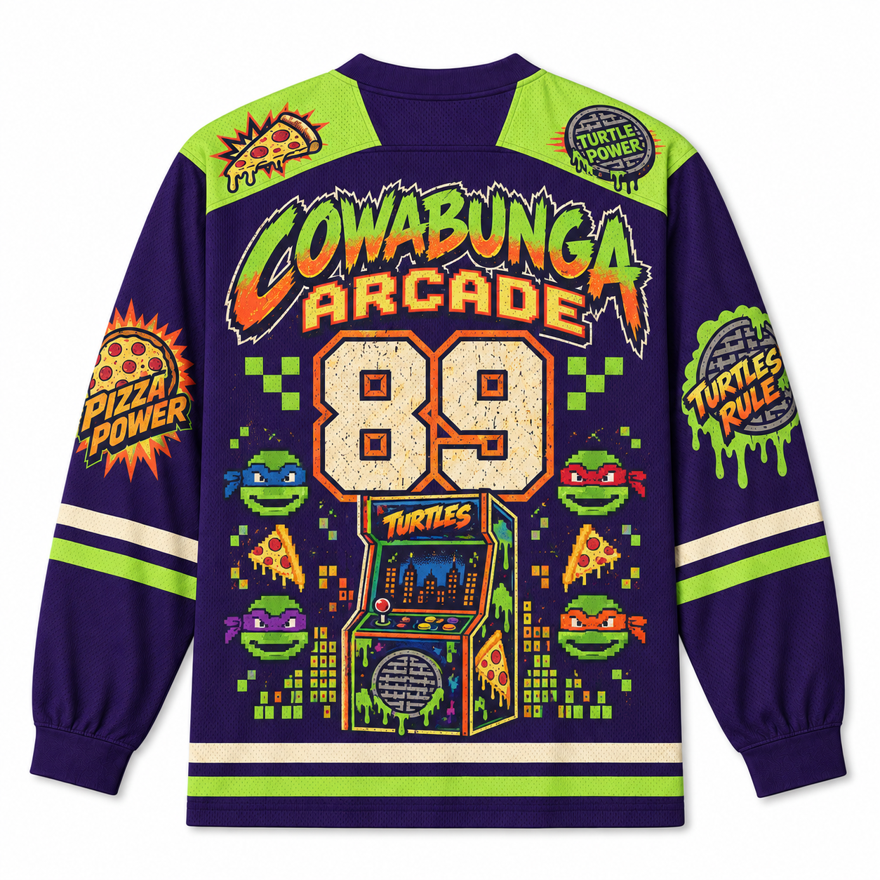 COWABUNGA ARCADE Jersey Shirts