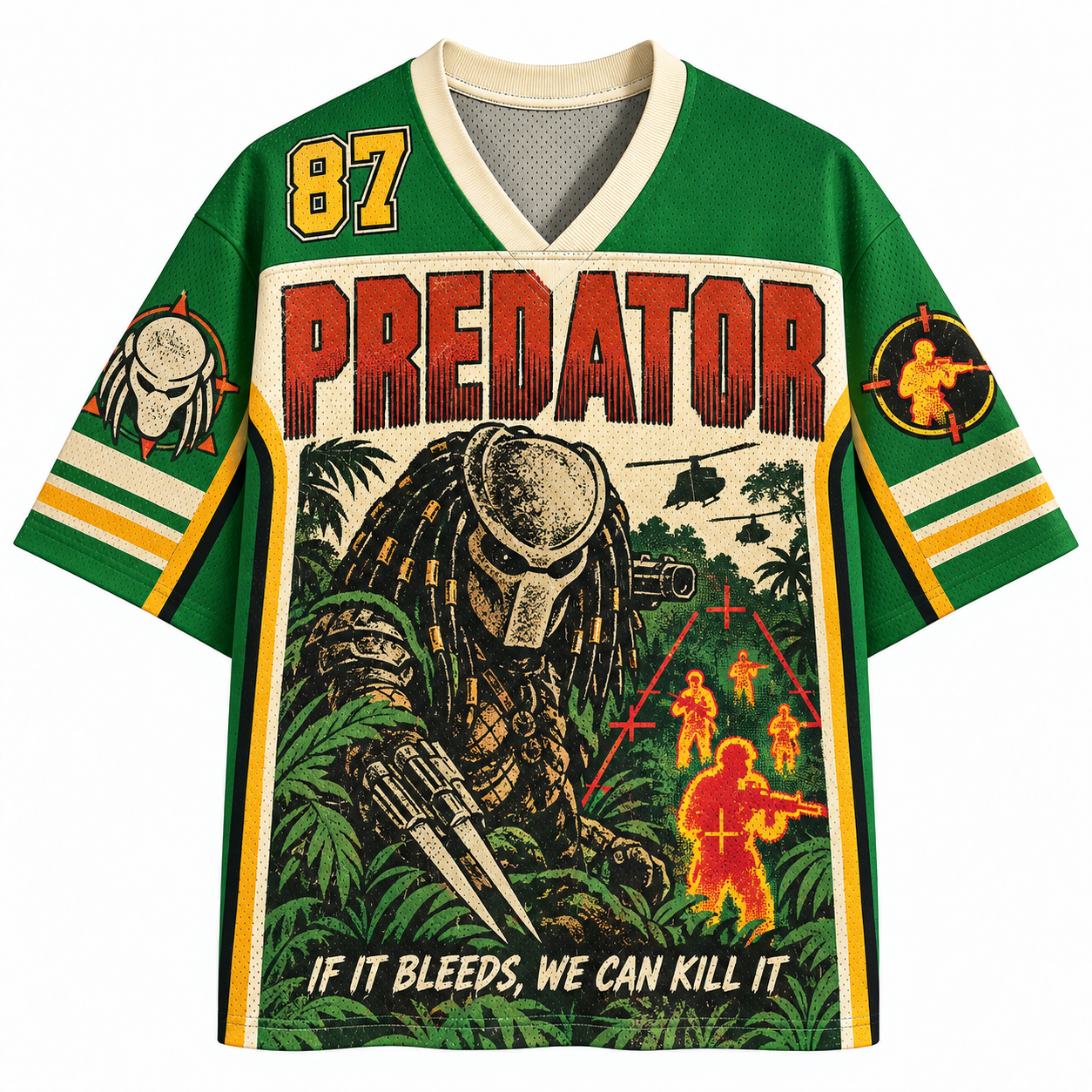 Predator If It Bleeds We Can Kill It Mesh Jersey