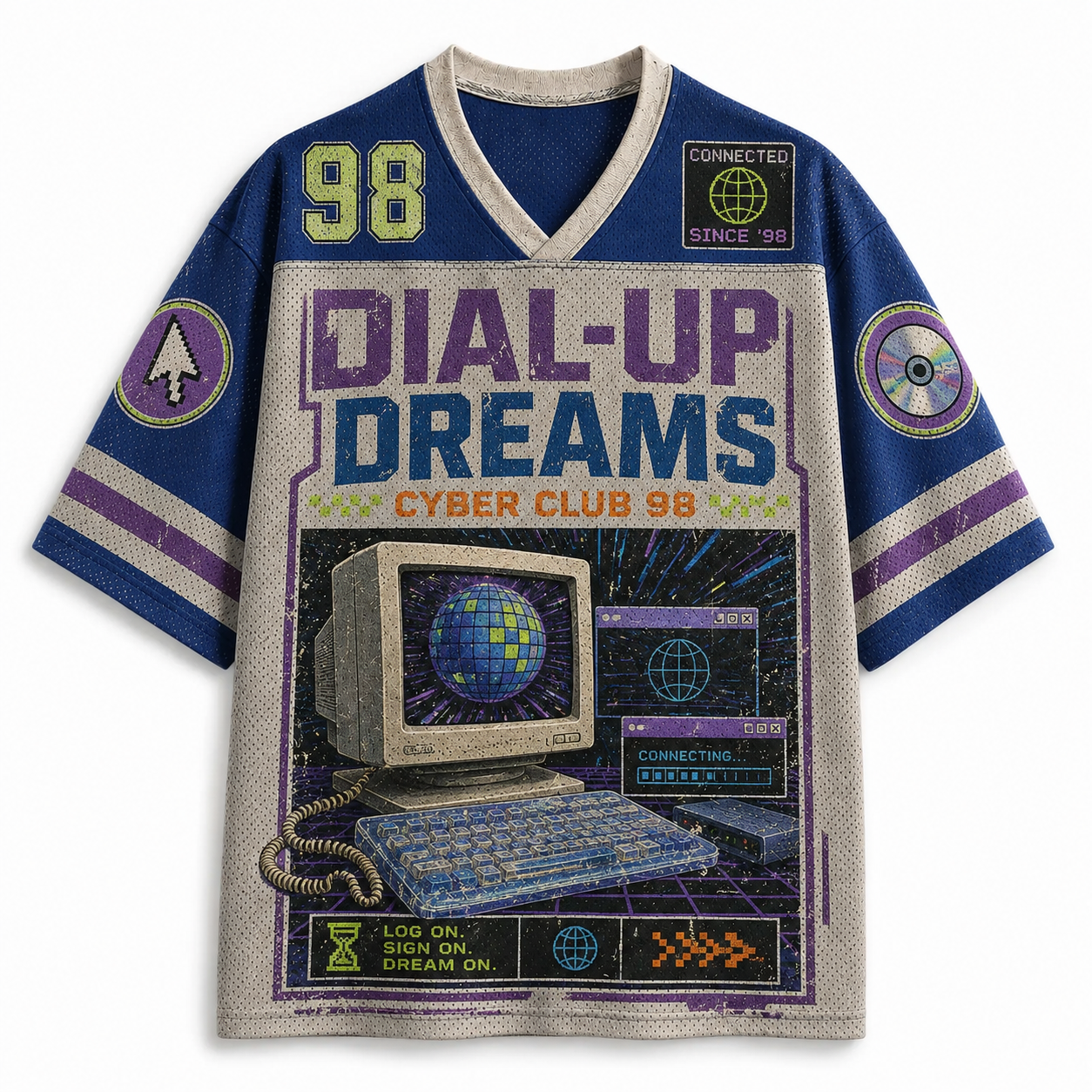 DIAL-UP DREAMS Mesh Jersey