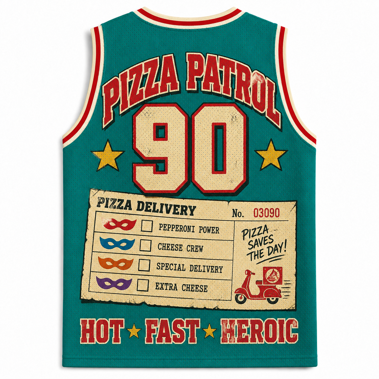 PIZZA PATROL Jersey Tank 