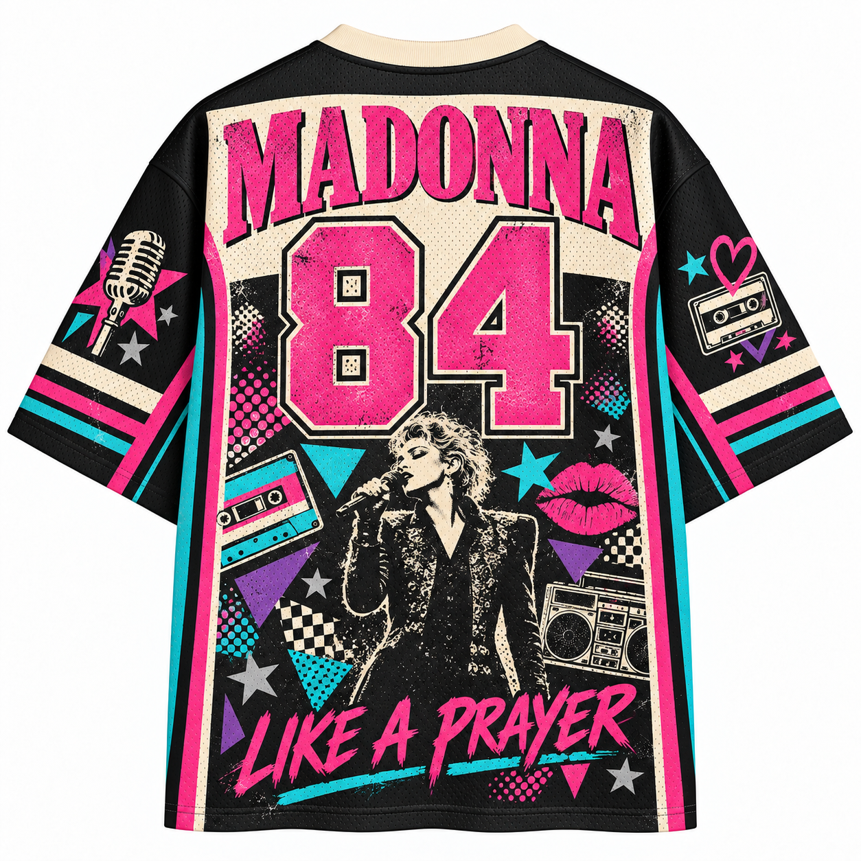 Madonna Express Yourself 1984 Vintage Mesh Jersey