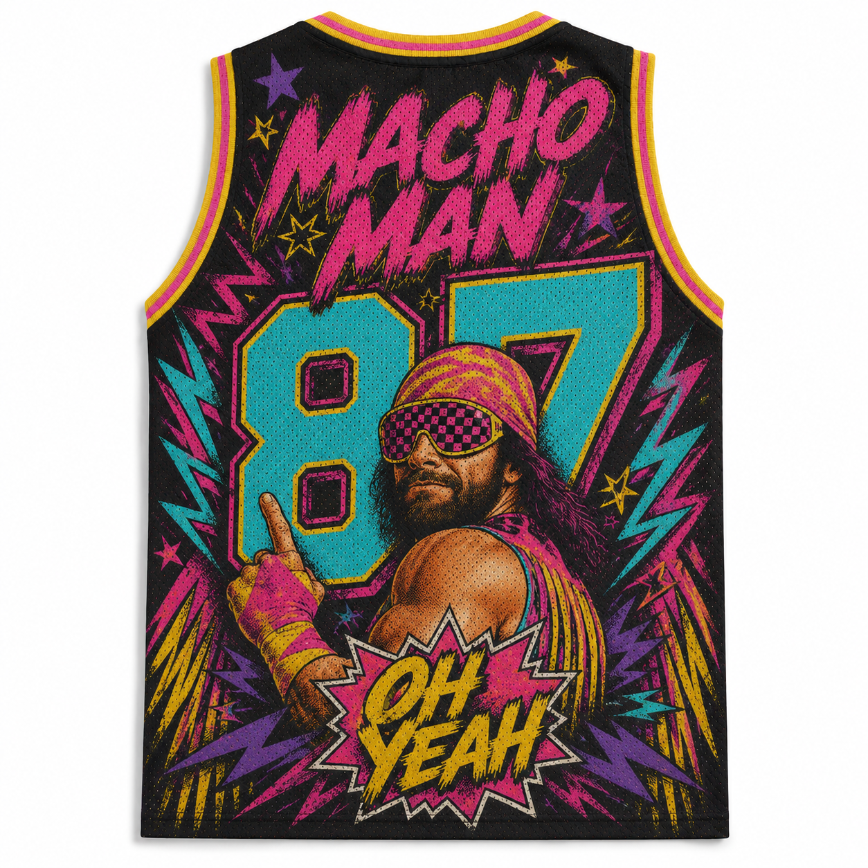 MACHO MADNESS Jersey Tank 