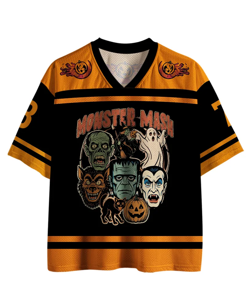 Halloween Spooky Season 1970s Jersey Shirts
