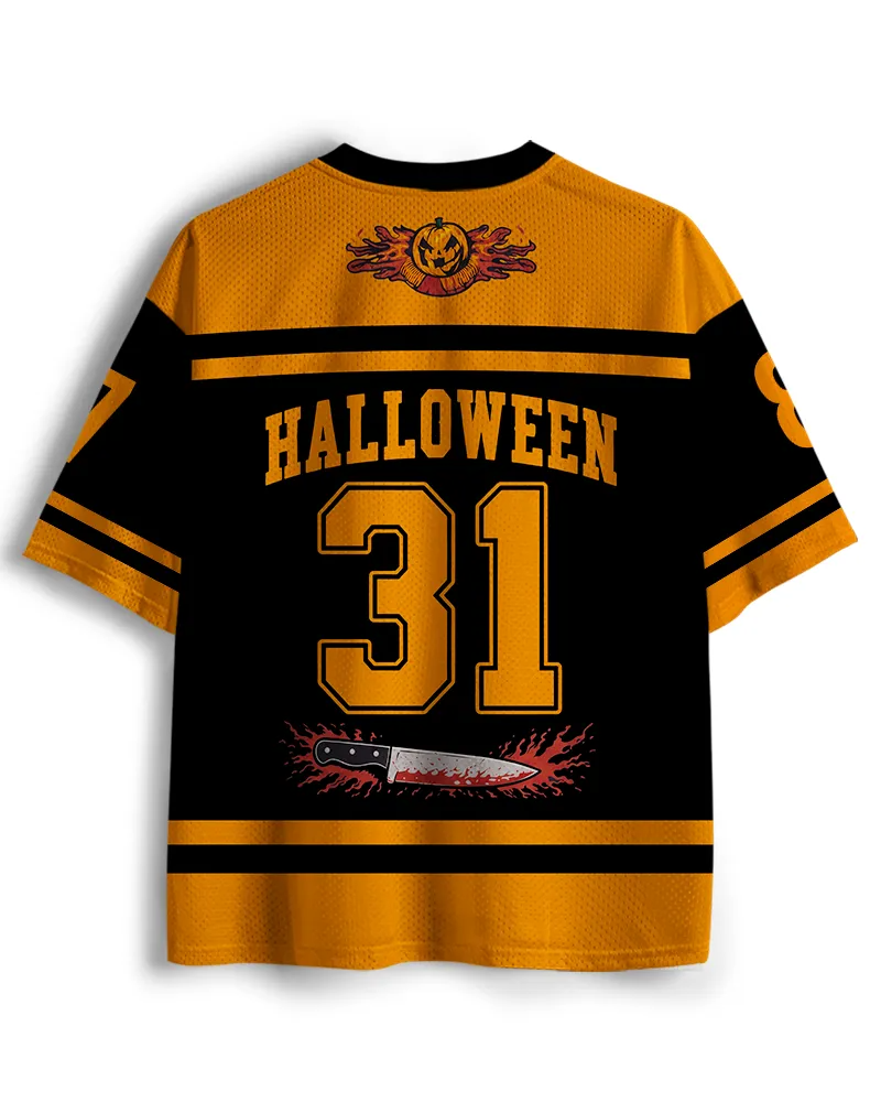 Halloween Spooky Season 1970s Jersey Shirts