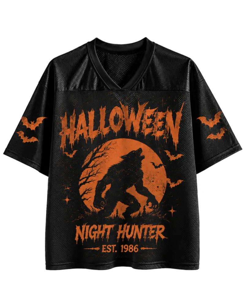 Halloween Night Hunter Est 1986 Jersey Shirts