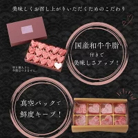 誕生日 プレゼント ギフト バレンタイン 2026 送料無料 黒毛和牛 ミニ ハート型 ステーキ サイコロステーキ 【選べる個数 8個 14個 19個】 赤身 サーロイン 牛肉 国産牛 平井牛 知多牛