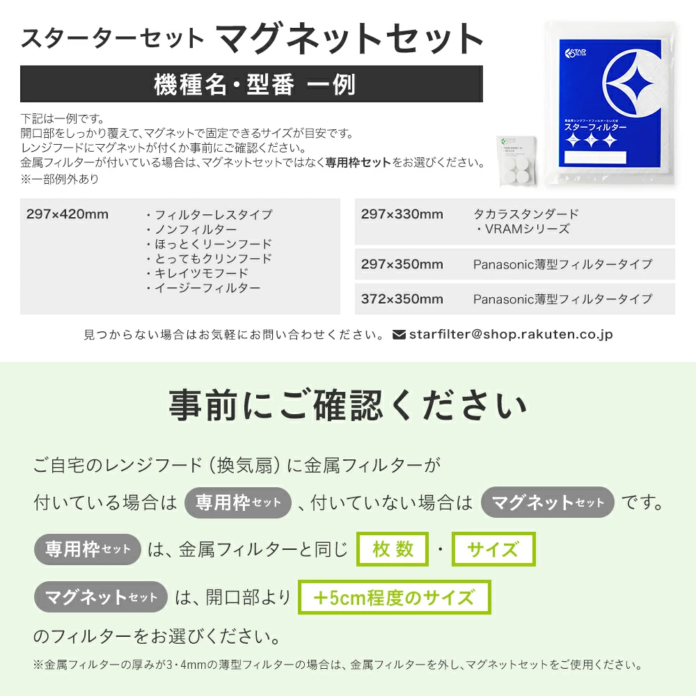 【楽天総合1位】 スターフィルター 換気扇フィルター レンジフードフィルター レンジフィルターカバー スターターセット 強力マグネット+交換フィルター3枚 シロッコファン 不燃性ガラス 繊維タイプ 新居 新築 節約 便利グッズ 年末年始 大掃除