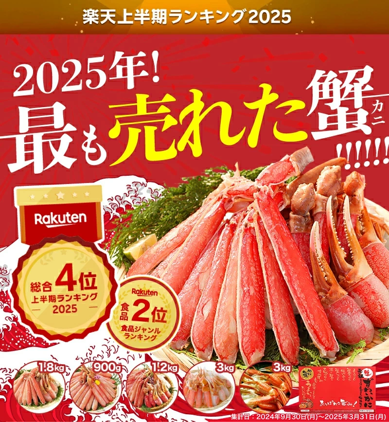  ギフト 選べる カニ 福袋最大3kg！メガ盛元祖カット済生ずわい蟹 生棒ポーション 爪肩肉3kg タラバガニ 送料無料 むき身 ズワイガニ カニしゃぶ プレゼント