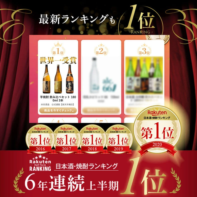 焼酎 ギフト 世界一 日本一 受賞 芋焼酎 セット 1800ml 一升瓶 3本セット 専用箱入り  お歳暮 焼酎 飲み比べ セット 対応無料 本坊酒造 芋焼酎 内祝い 結婚祝い 誕生日 男性 父 ギフト / 本坊酒造 公式通販