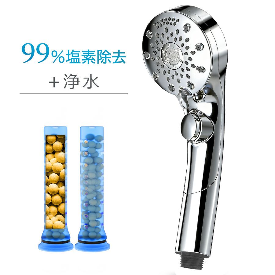 SS限定【COUPON+P10倍で2,847円～美容師監修＆99%塩素除去】 シャワーヘッド マイクロナノバブル 塩素除去 18億9000万個美容泡 90%節水 シャワーヘッド 水圧 強い水量 6つのモード 手元止水 ミスト 保湿 保温 増圧 シャワーヘッド 節水 毛穴 汚れ除去 美肌美髪 取付簡単