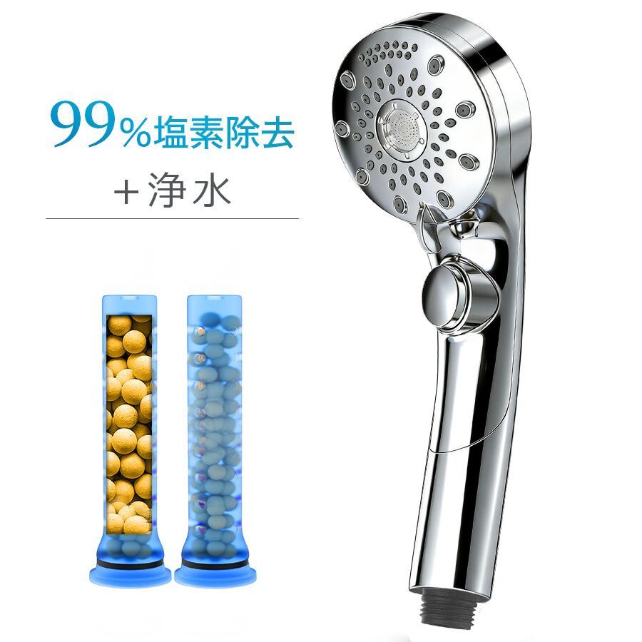 SS限定【COUPON+P10倍で2,847円～美容師監修＆99%塩素除去】 シャワーヘッド マイクロナノバブル 塩素除去 18億9000万個美容泡 90%節水 シャワーヘッド 水圧 強い水量 6つのモード 手元止水 ミスト 保湿 保温 増圧 シャワーヘッド 節水 毛穴 汚れ除去 美肌美髪 取付簡単